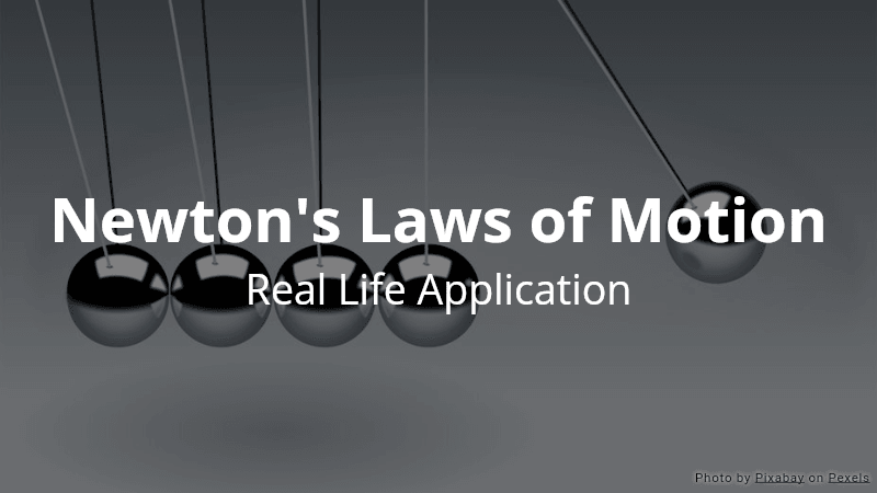 Newton's Laws of Motion - Real Life Application