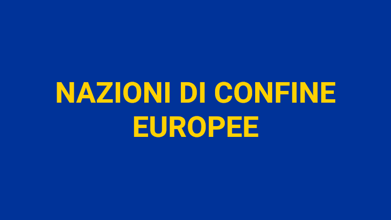 Quiz sui Paesi di Confine Europei