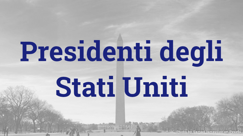 Quiz sui Presidenti degli Stati Uniti