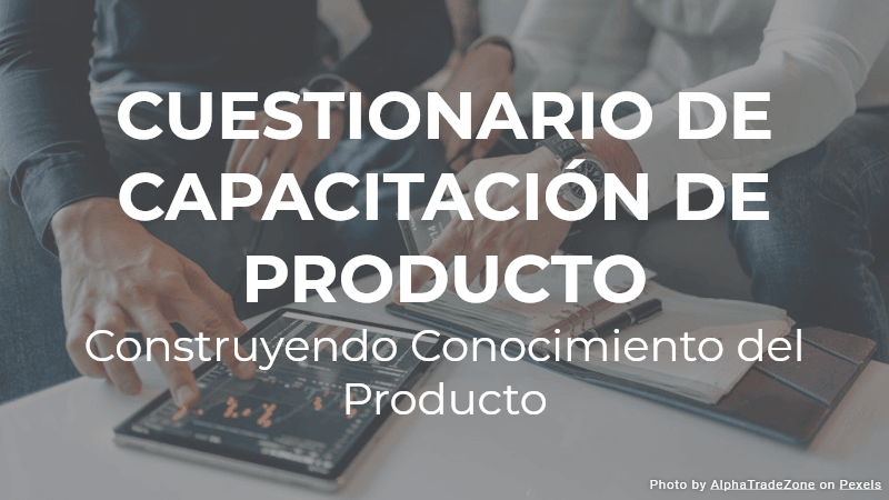 Plantilla de Cuestionario de Capacitación de Producto