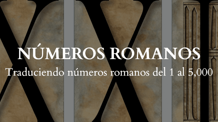 Cuestionario de Traducción de Números Romanos