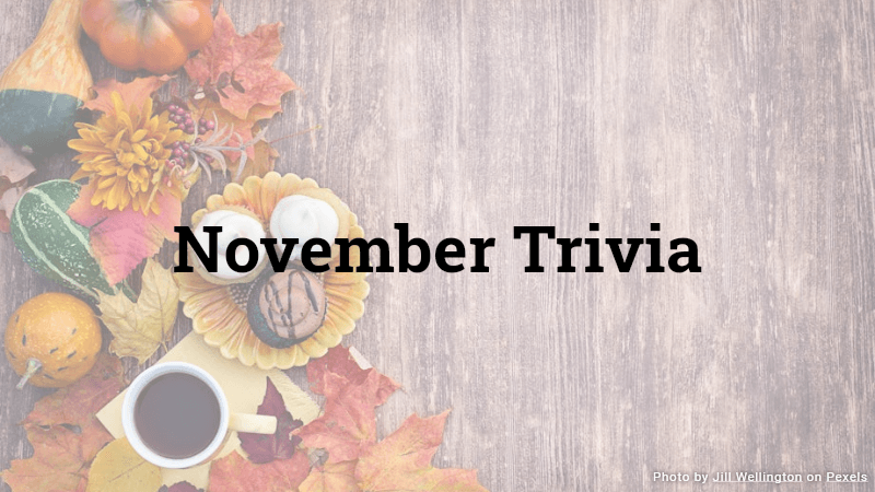 November Trivia Quiz