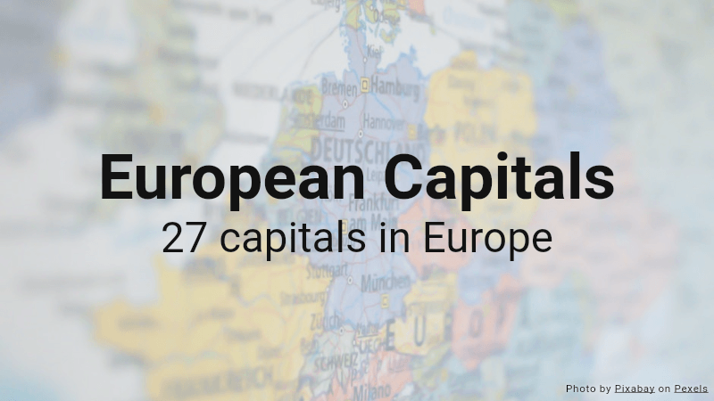 European Capitals Quiz
