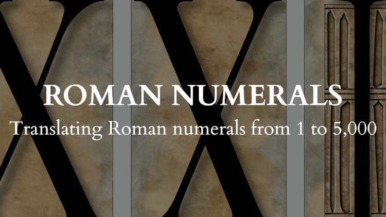 Translating Roman Numerals Quiz