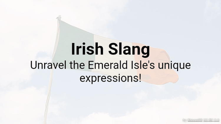 Irish Slang